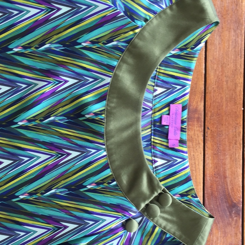 Calypso Silk Minidress View 2